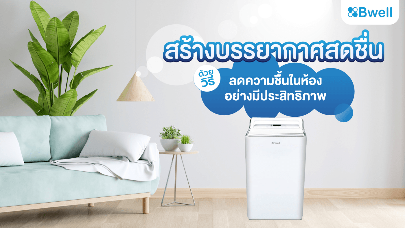 ดูดความชื้นในบ้าน