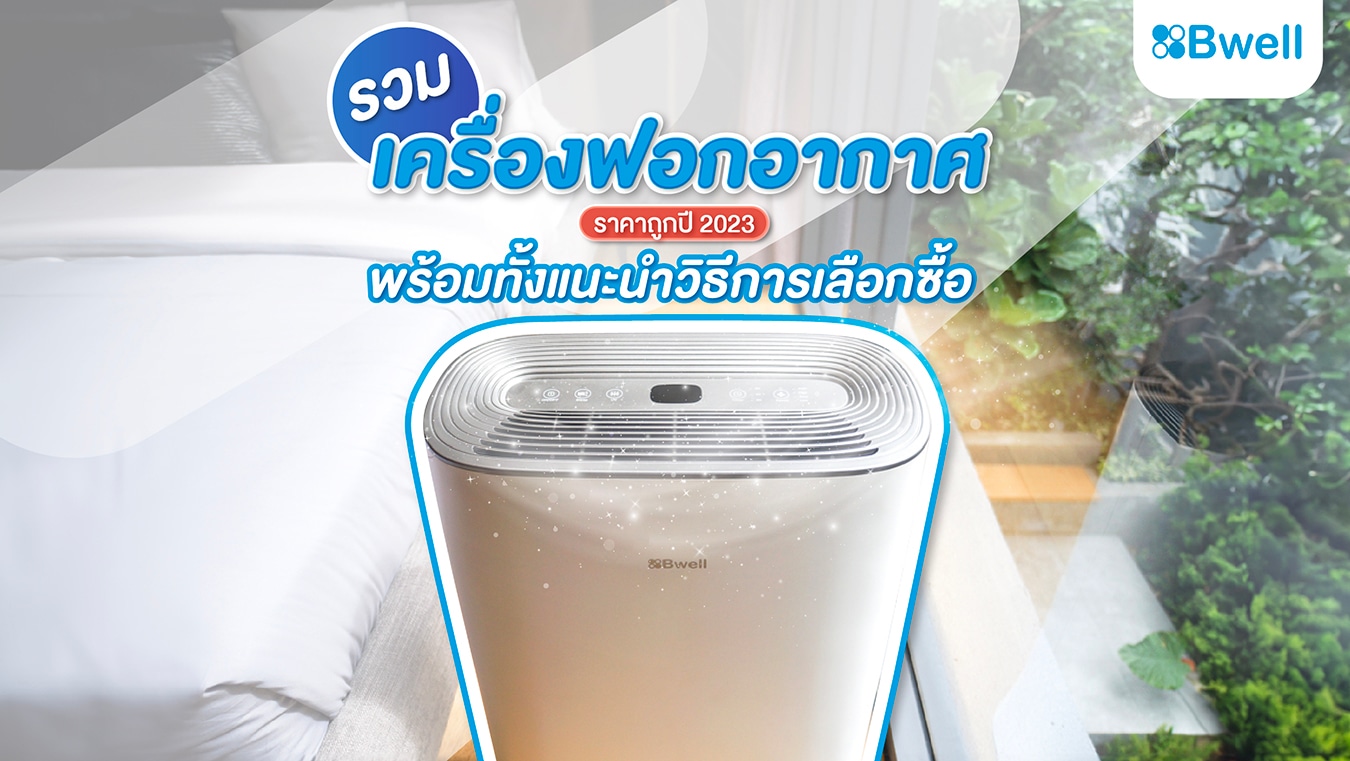 เครื่องฟอกอากาศราคาไม่แพง คุณภาพสูง ซื้อที่ไหนดี