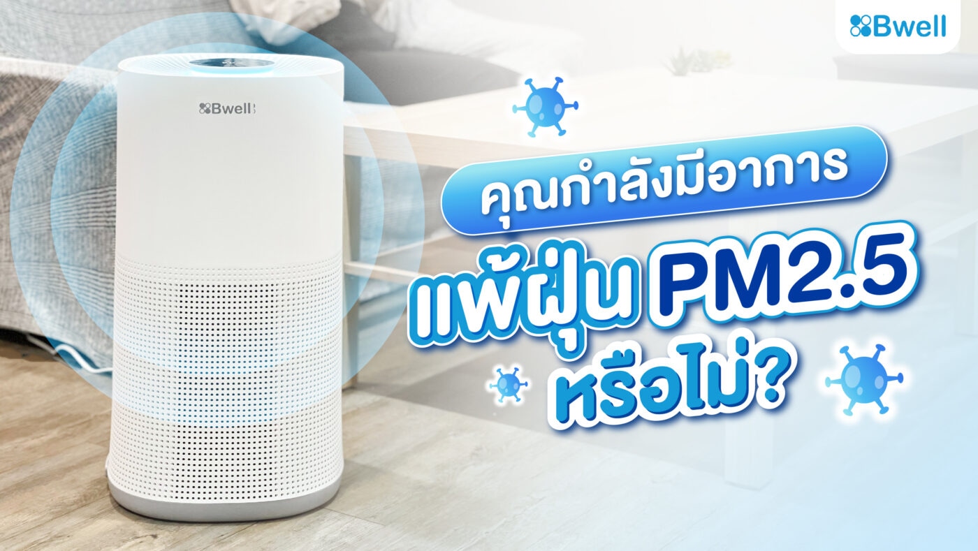 แพ้ฝุ่น PM 2.5
