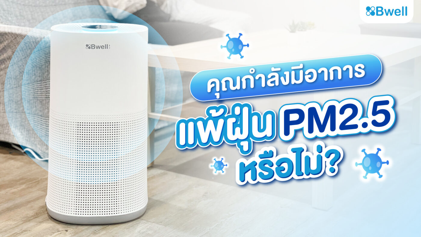 แพ้ฝุ่น PM 2.5
