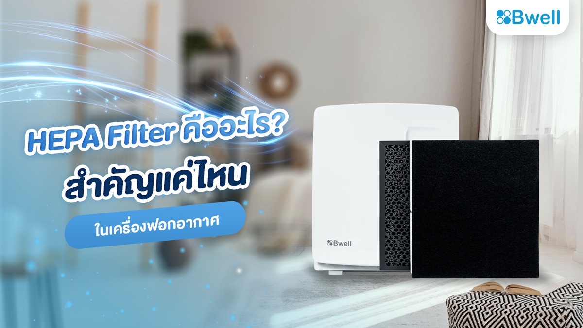HEPA Filter คืออะไร? สำคัญแค่ไหนในเครื่องฟอกอากาศ
